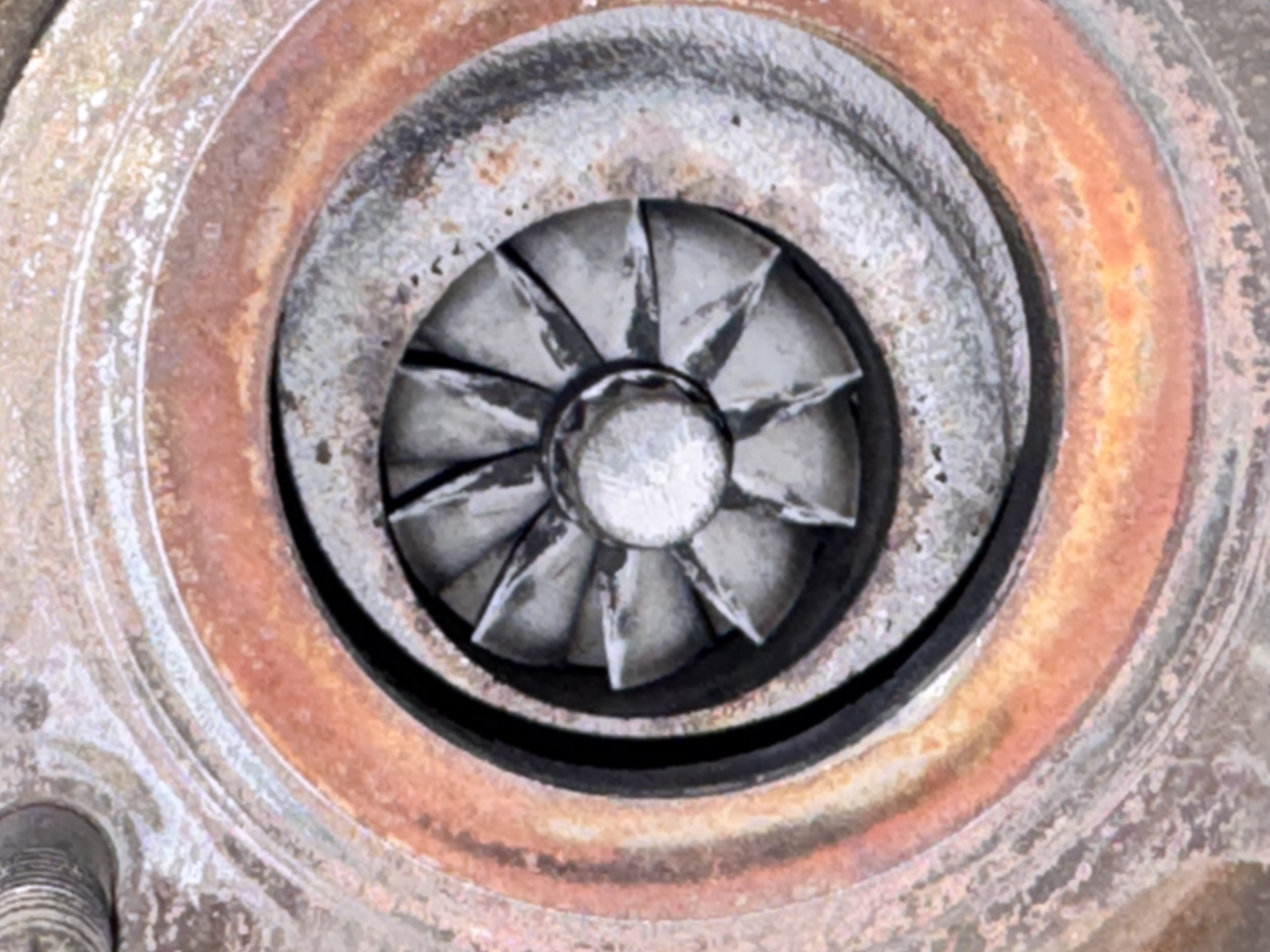 A6260900400 Turbo gerçek ürün fotoğrafı